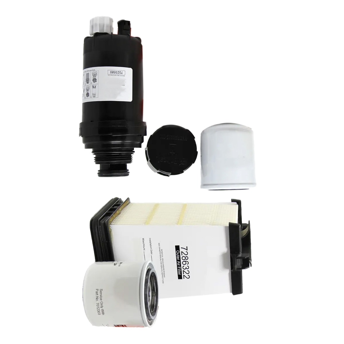 Kit de filtre d'entretien 500/1500 heures 7333720 pour Bobcat