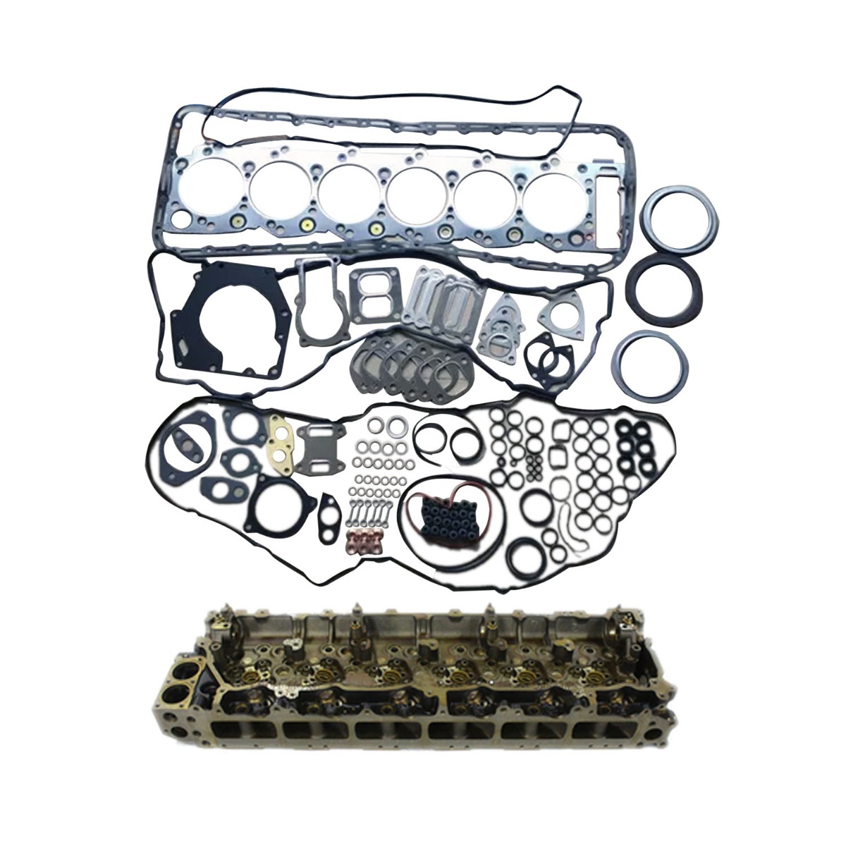 Ensemble culasse et kit complet de joints 1-87813-038-0 pour Isuzu