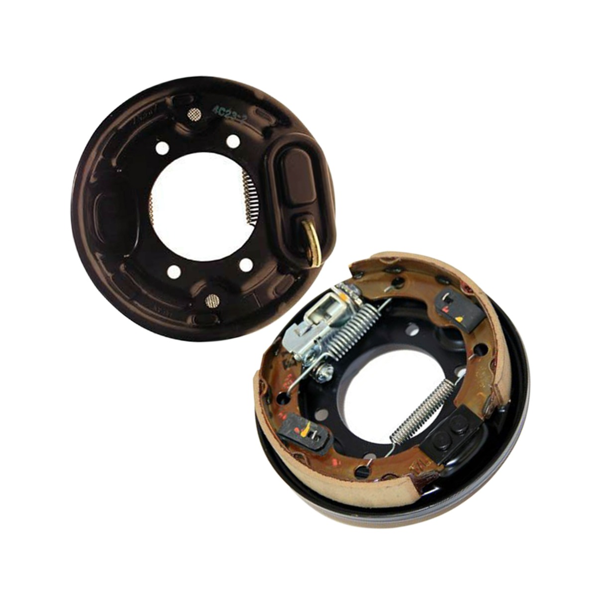 2 pièces moteur conducteur passager arrière plaque de frein GC1-303510 pour Hyundai