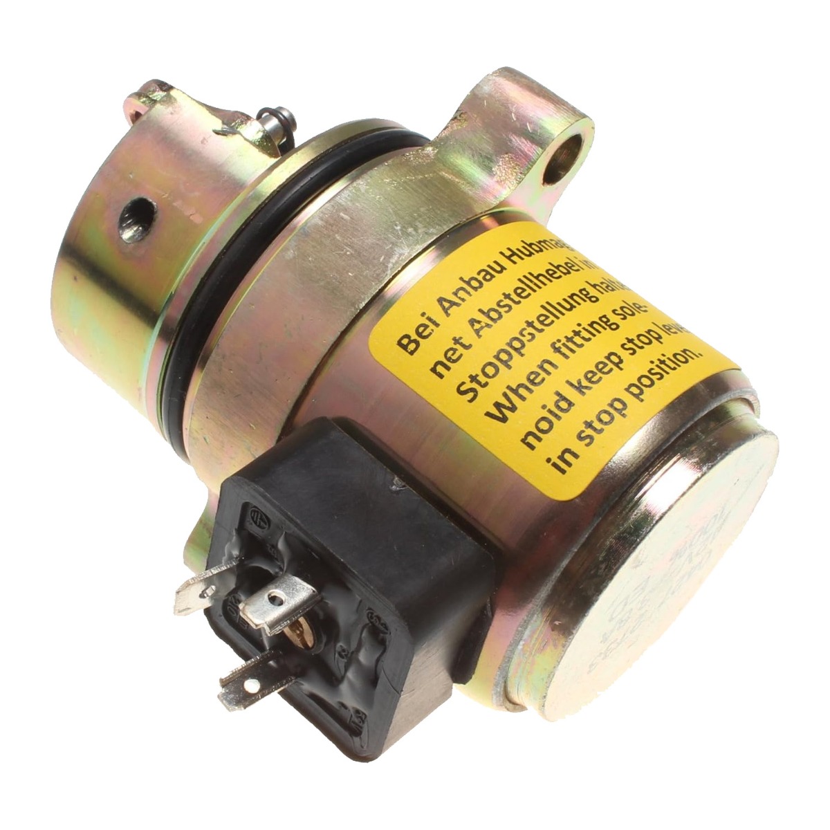 Solénoïde d'arrêt de Carburant 12VDC 6686715 Pour Bobcat
