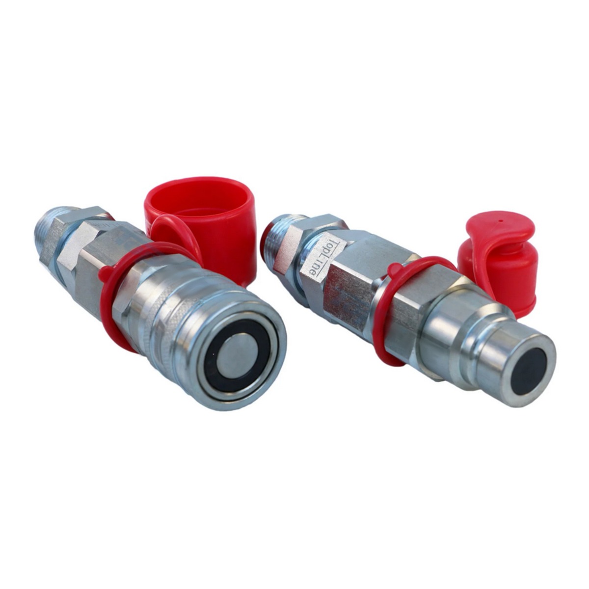 3/4" #12 Raccord Rapide Hydraulique à Faces Planes pour Bobcat
