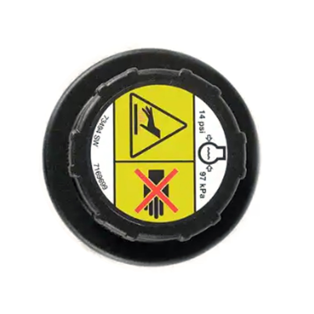 Bouchon de réservoir de liquide de refroidissement 6733429 pour Bobcat