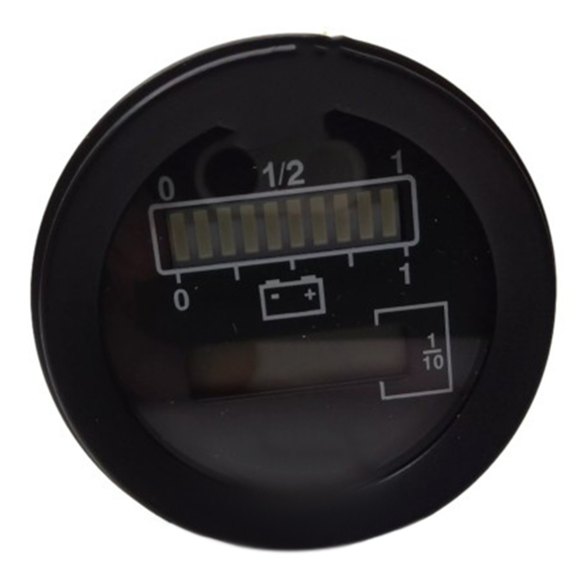 24V Rond Batterie Indicateur Compteur D’heure 803RB2448BCJ301O Pour Curtis