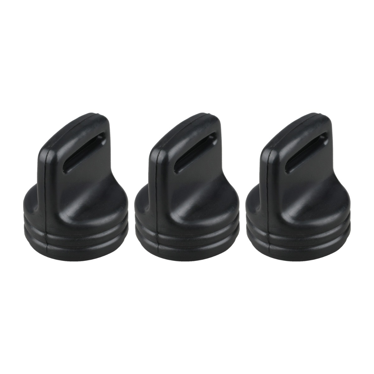 Capuchons de touches en caoutchouc 3 pièces pour Yamaha