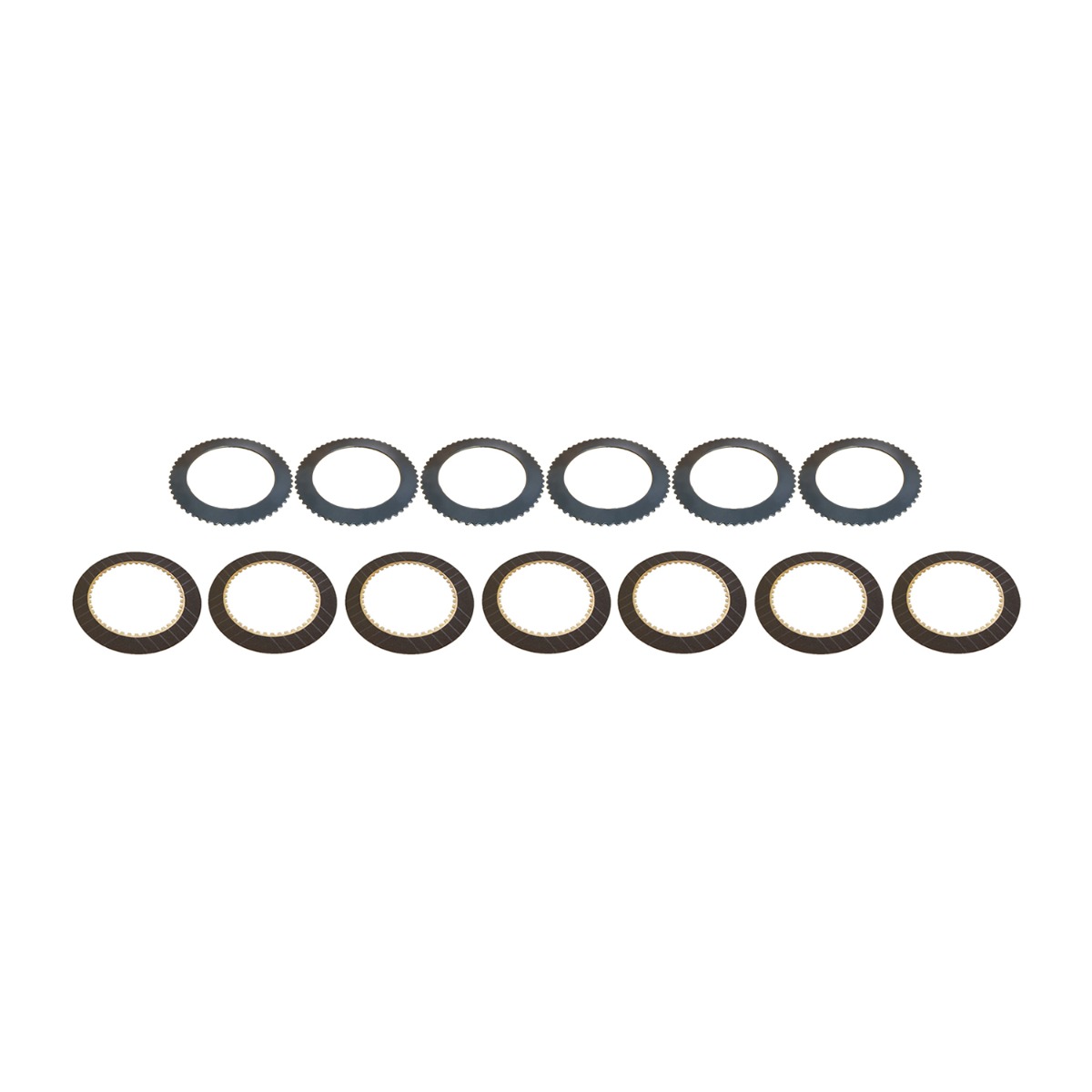 Pack de 13 contreplaques de friction de transmission 04/500230 pour JCB
