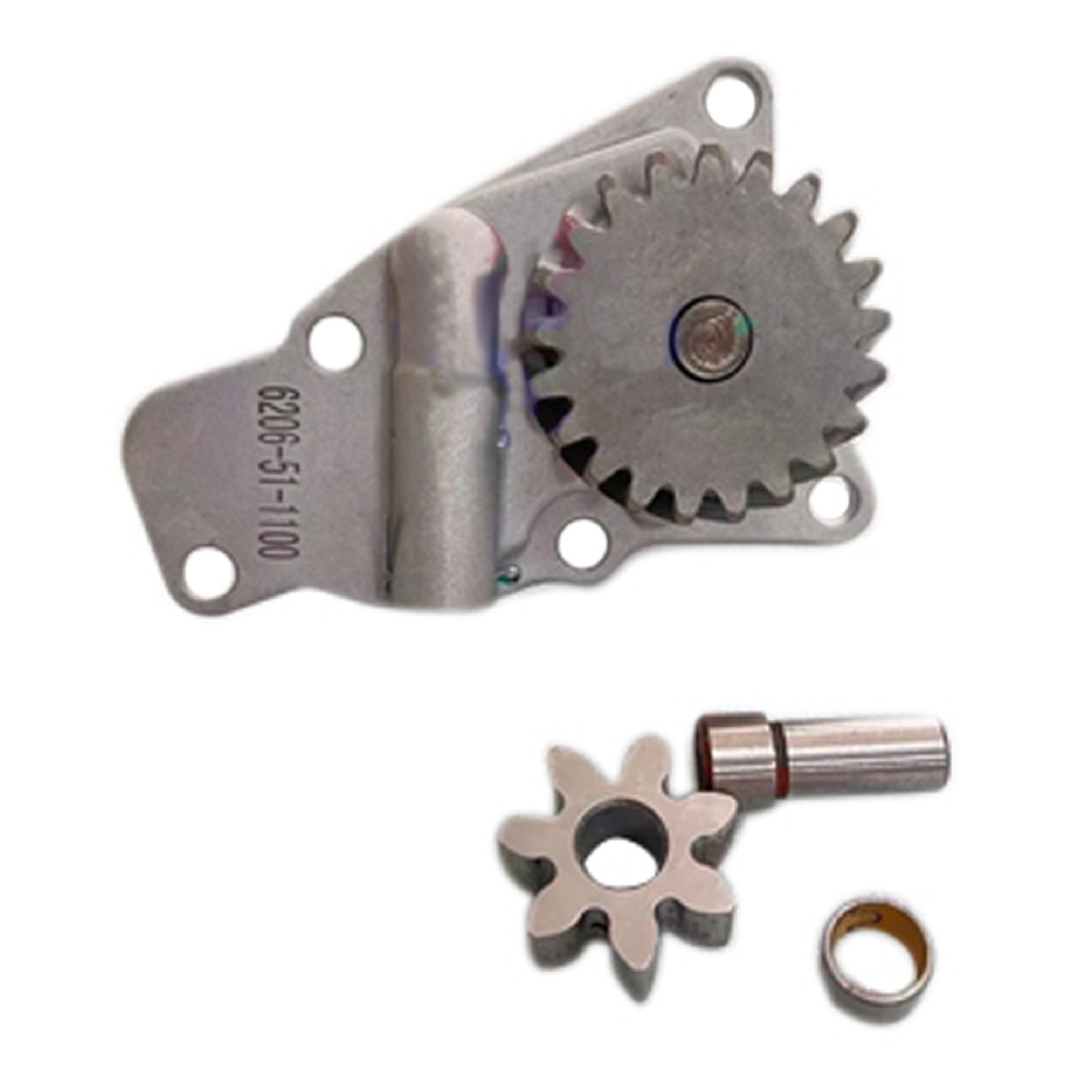 Pompe à huile 6206-51-1100 pour Komatsu