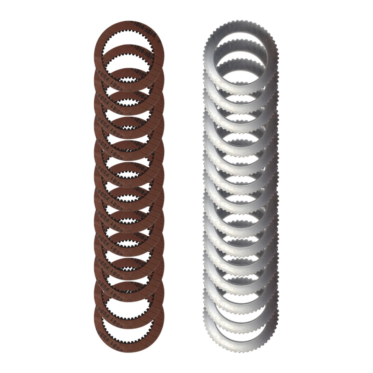 Jeu de Contre Plaques de Friction de Transmission 445/03205 Pour JCB
