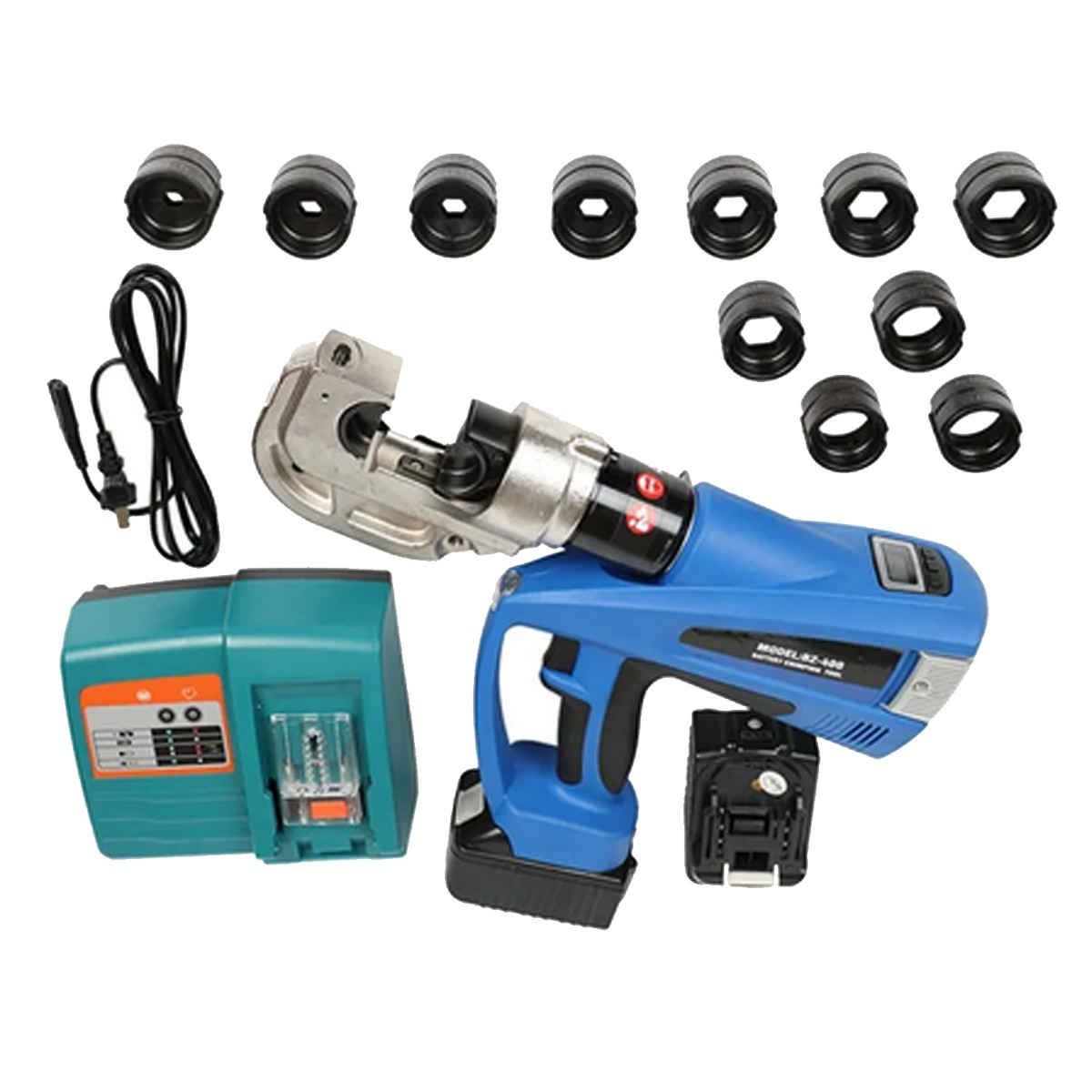 Jeu de pinces à sertir électro-hydrauliques BZ-400 Pour le sertissage de tuyaux
