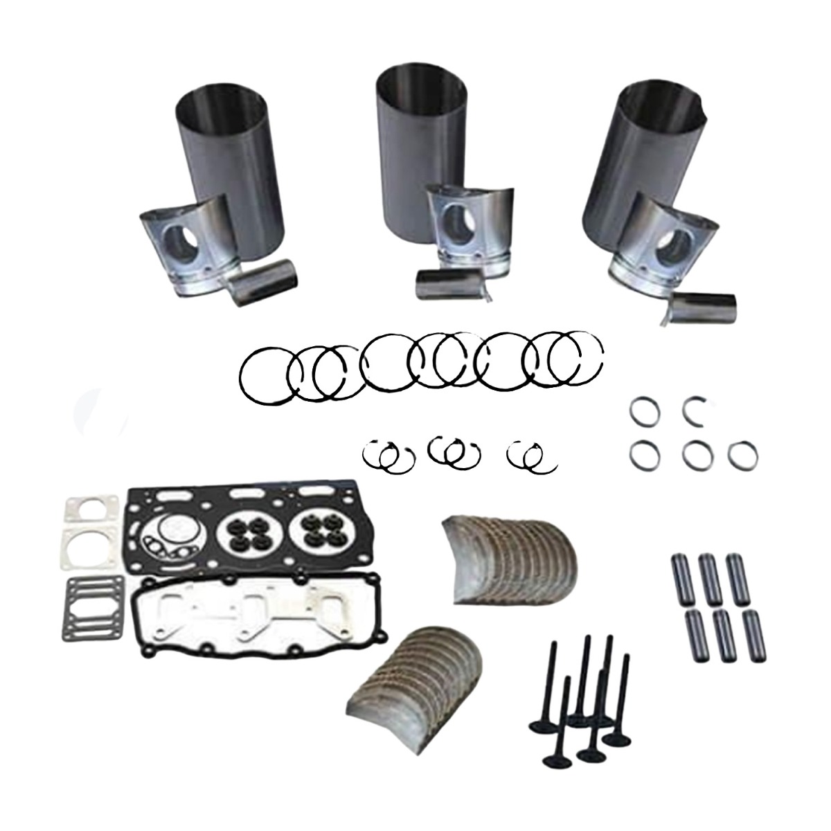 Kit de reconstruction de révision de moteur L3E pour Mitsubishi