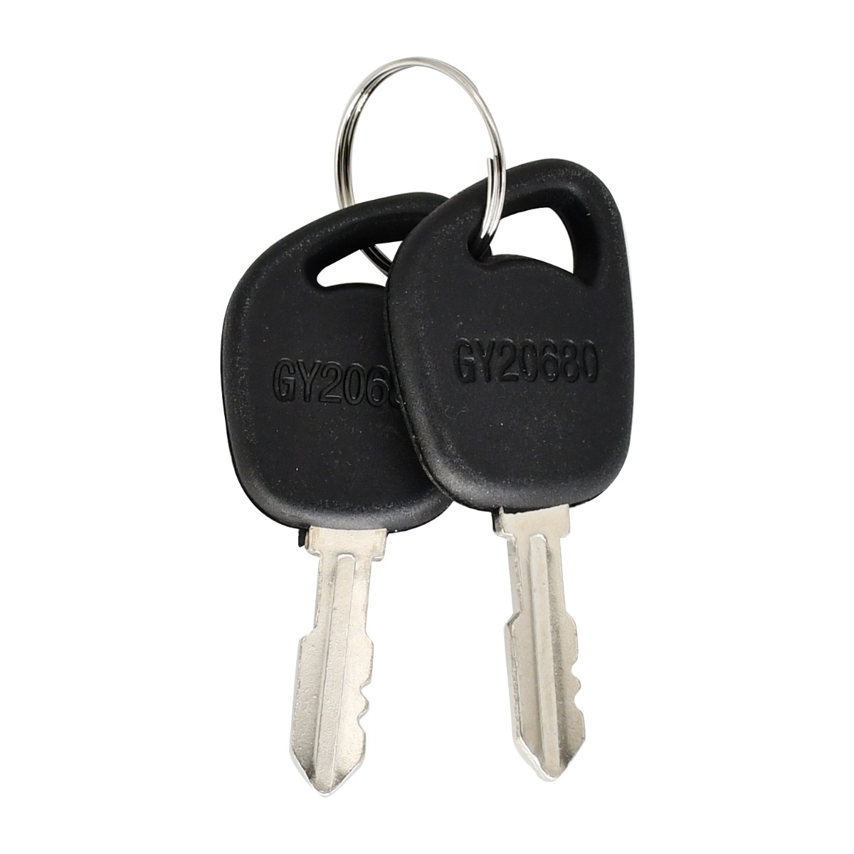 Clé de contact 2 pièces GY20680 GX24332 pour John Deere
