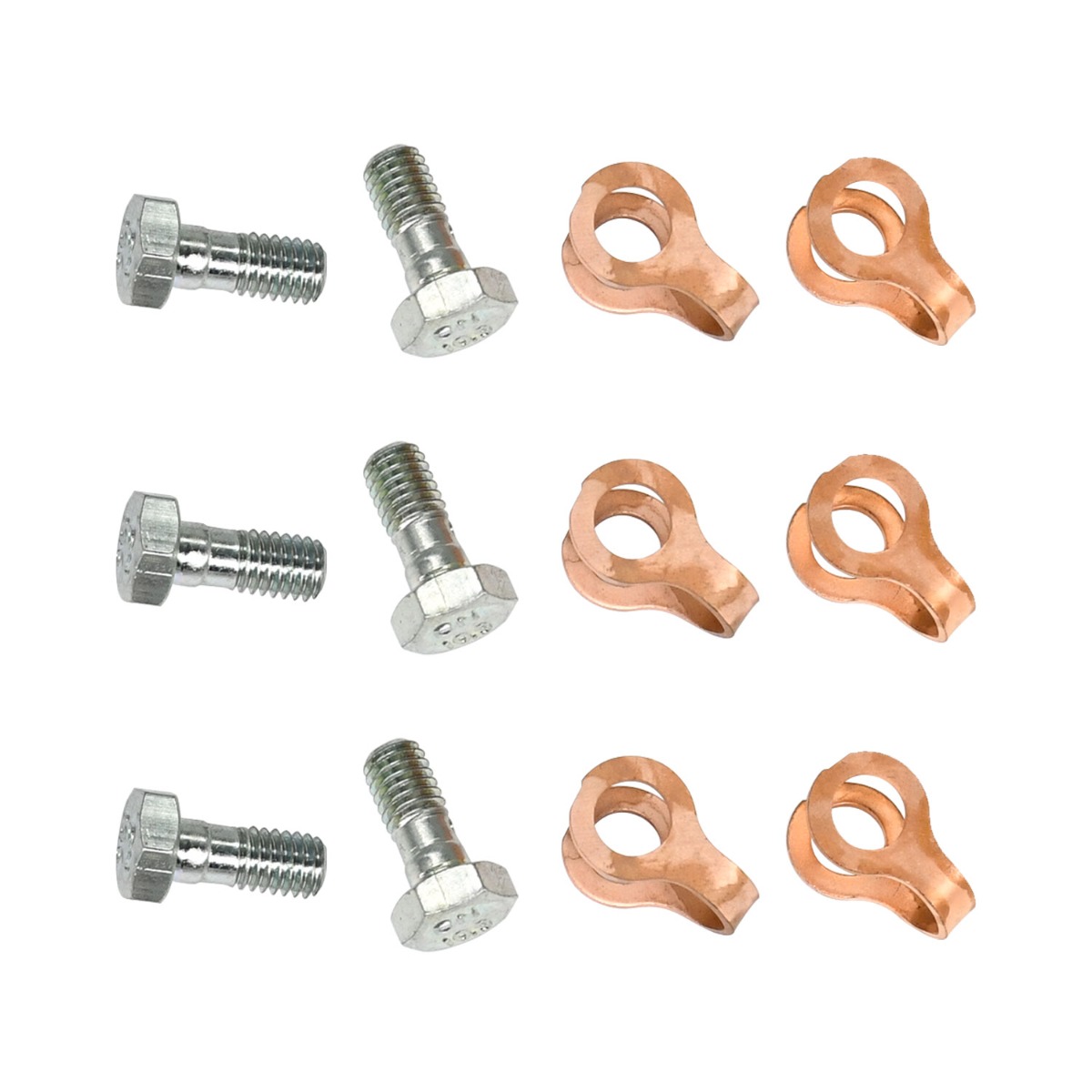 6 Ensembles de Joint de Boulon Banjo de Ligne de Retour de Carburant 12V 3905307 Pour Cummins