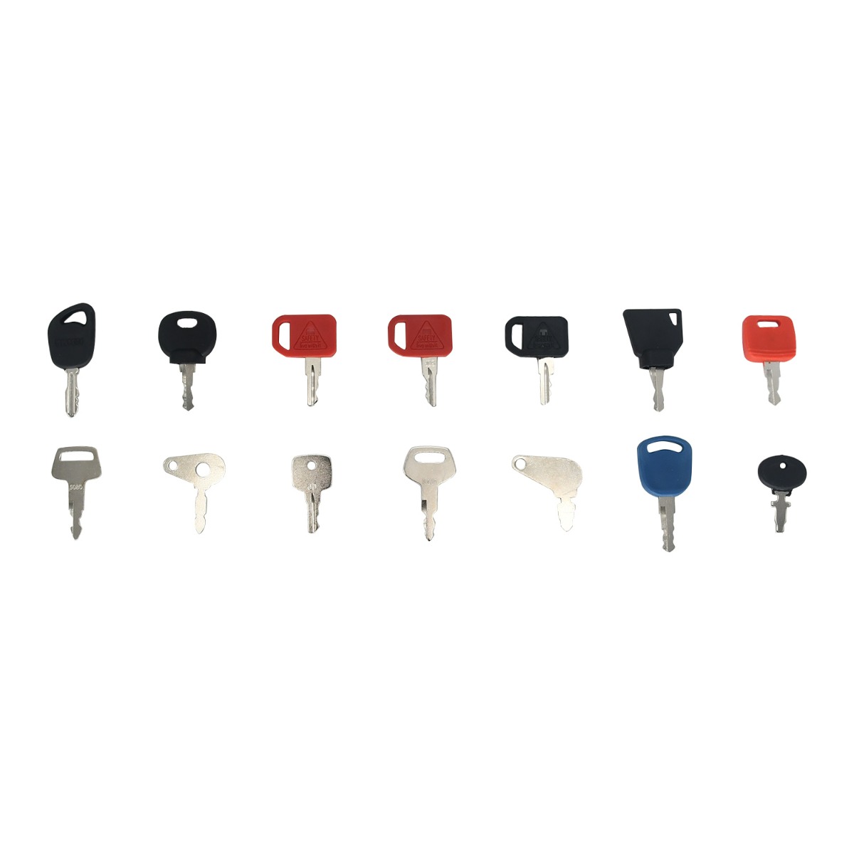 14 clés d'allumage pour engins de chantier lourds T209428 pour Case