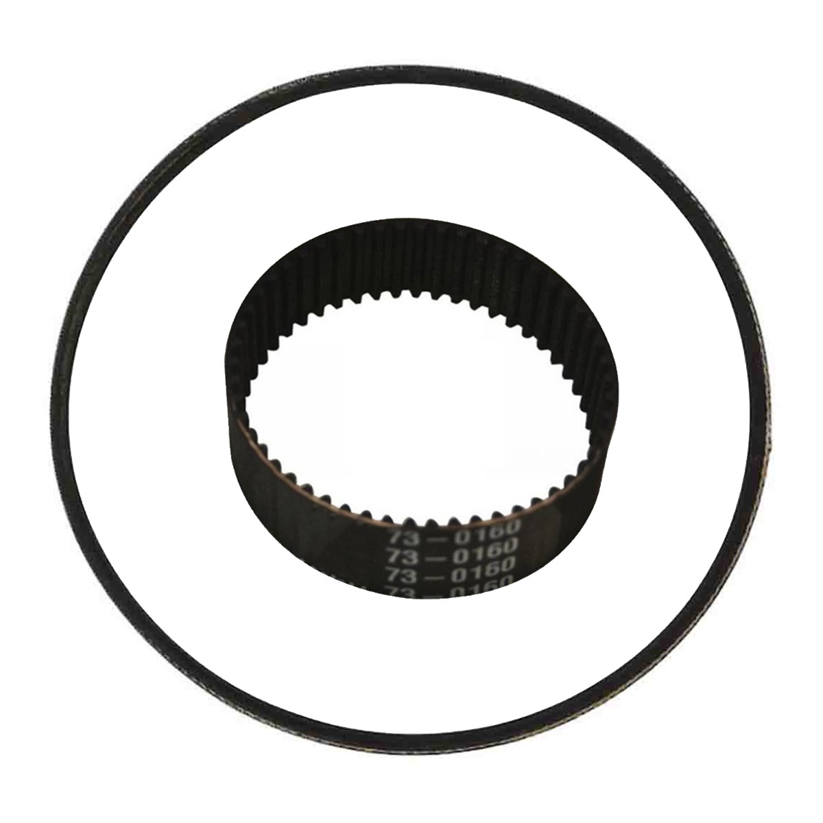 Jeu de courroies crantées 73-0160 pour Toro