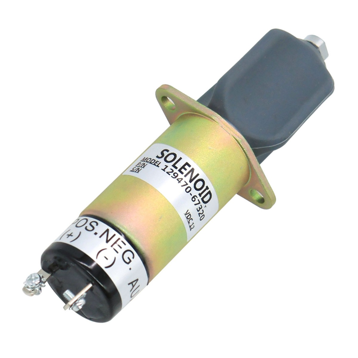 Solénoïde d'arrêt de carburant 12V 1502-12A7U1B pour Yanmar