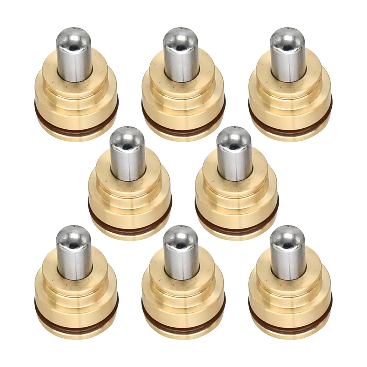 Lot de 8 Poignées de Commande de Joystick Poussoir Valve Pilote Piston Pour Caterpillar