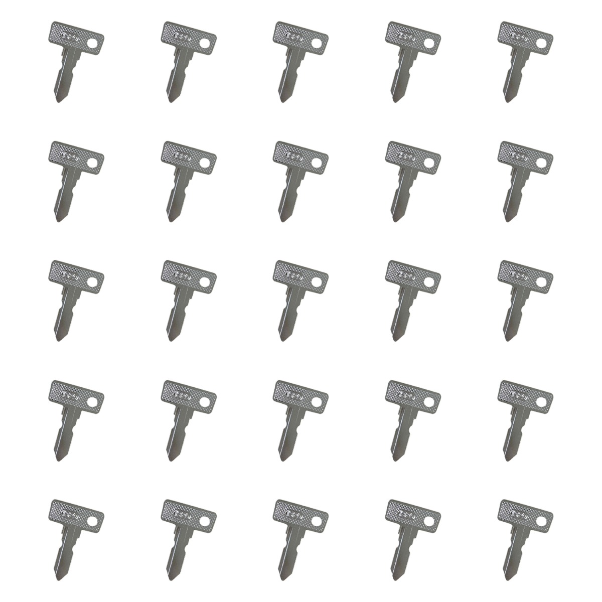 Pack de 25 clés de contact ELI80-0194 pour Club Car