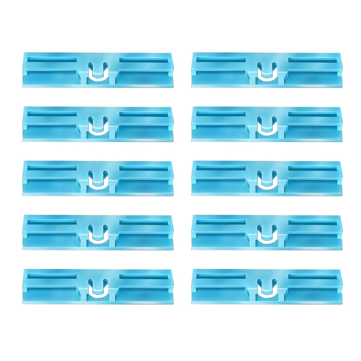 Lot de 10 clips de moulage de pare-brise 75545-53011 pour Lexus