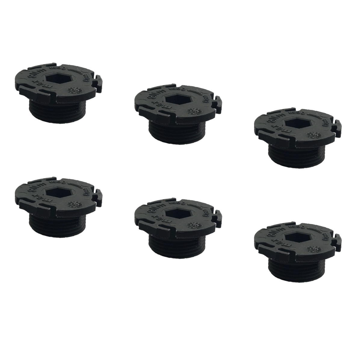 Bouchon de Vidange de Carter d'huile Moteur 6 Pièces 11137605018 Pour BMW