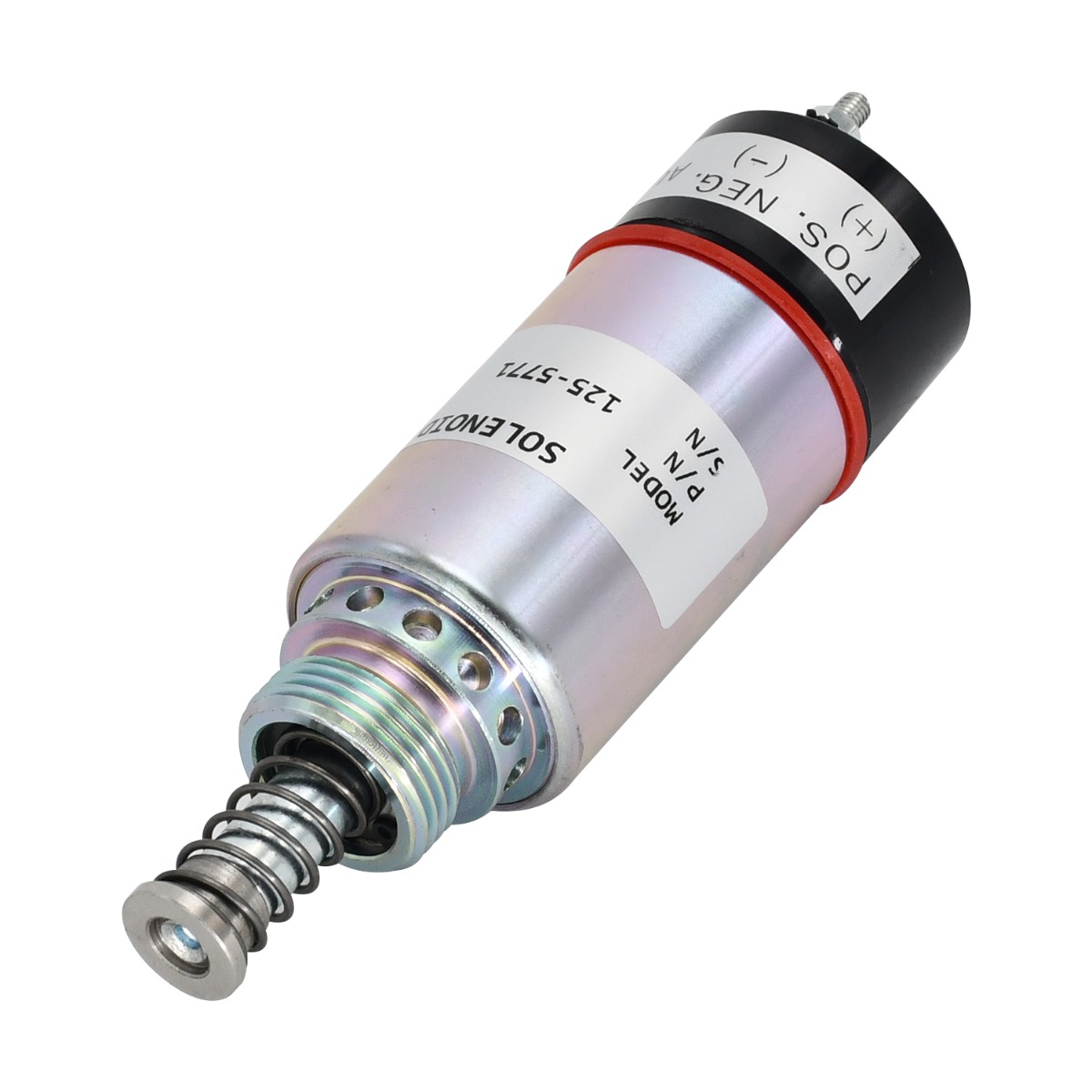 12V Solénoïde d'arrêt de carburant 125-5771 pour Caterpillar