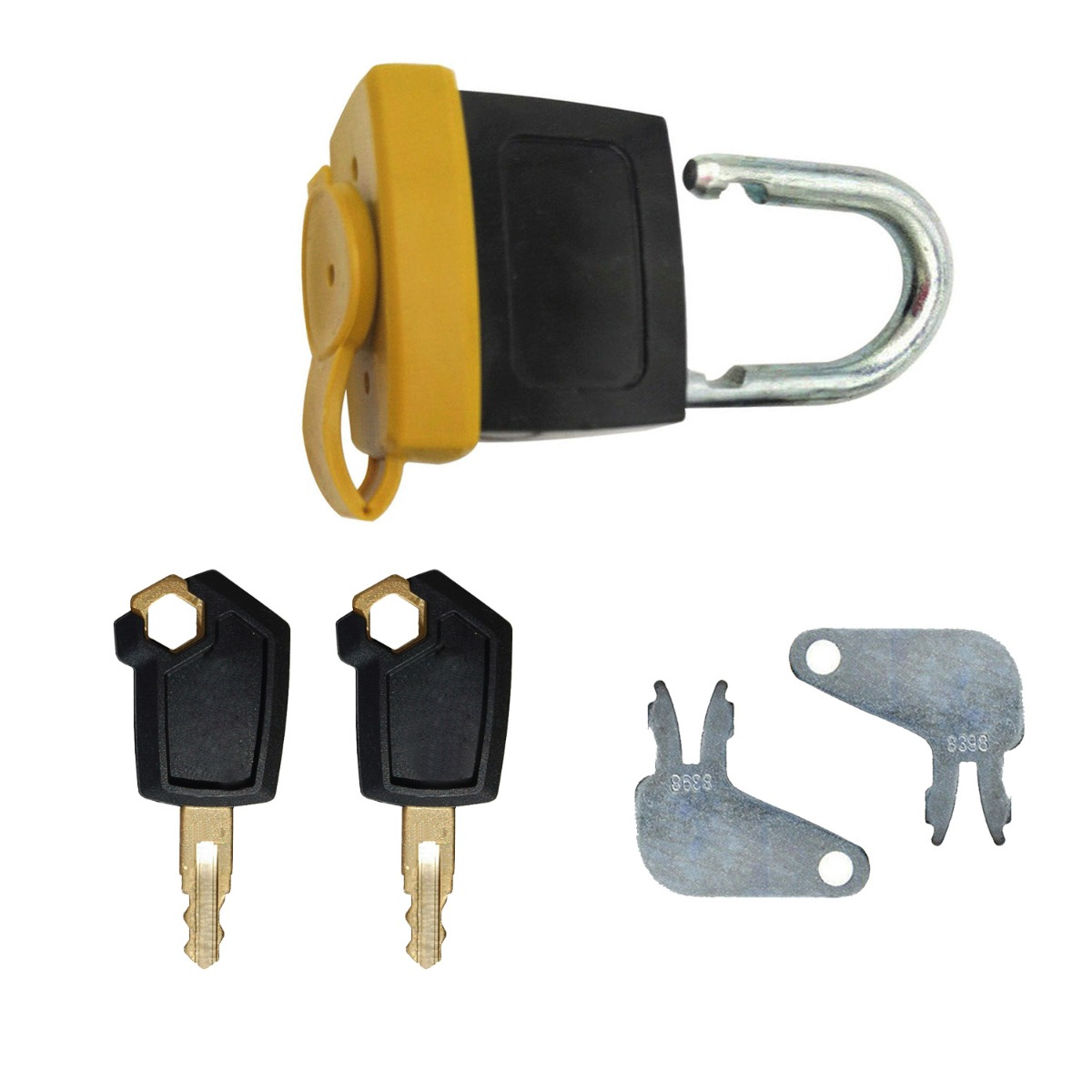 Cadenas avec clé de contact 4 pièces 5P8500 pour Caterpillar