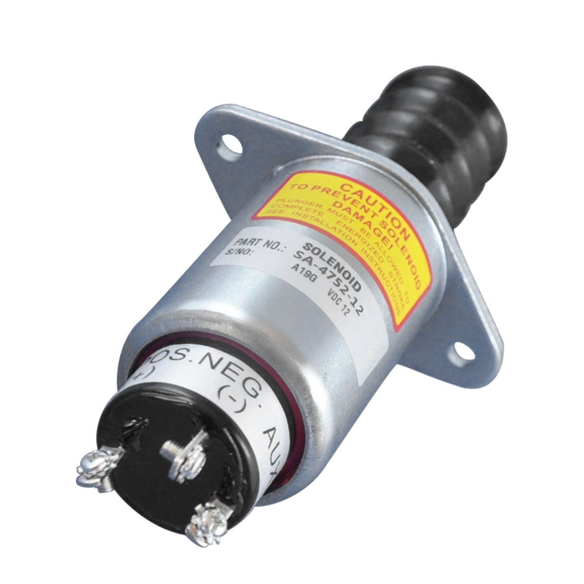 Électrovanne d'arrêt de carburant 12V SA-4752-12 pour Woodward