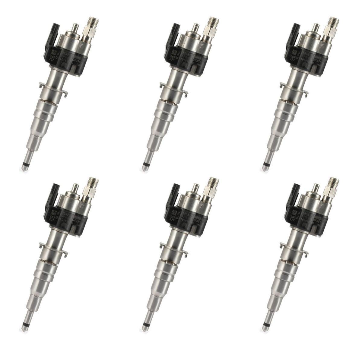 6 pièces d'indice d'injecteur 13537589048 pour BMW
