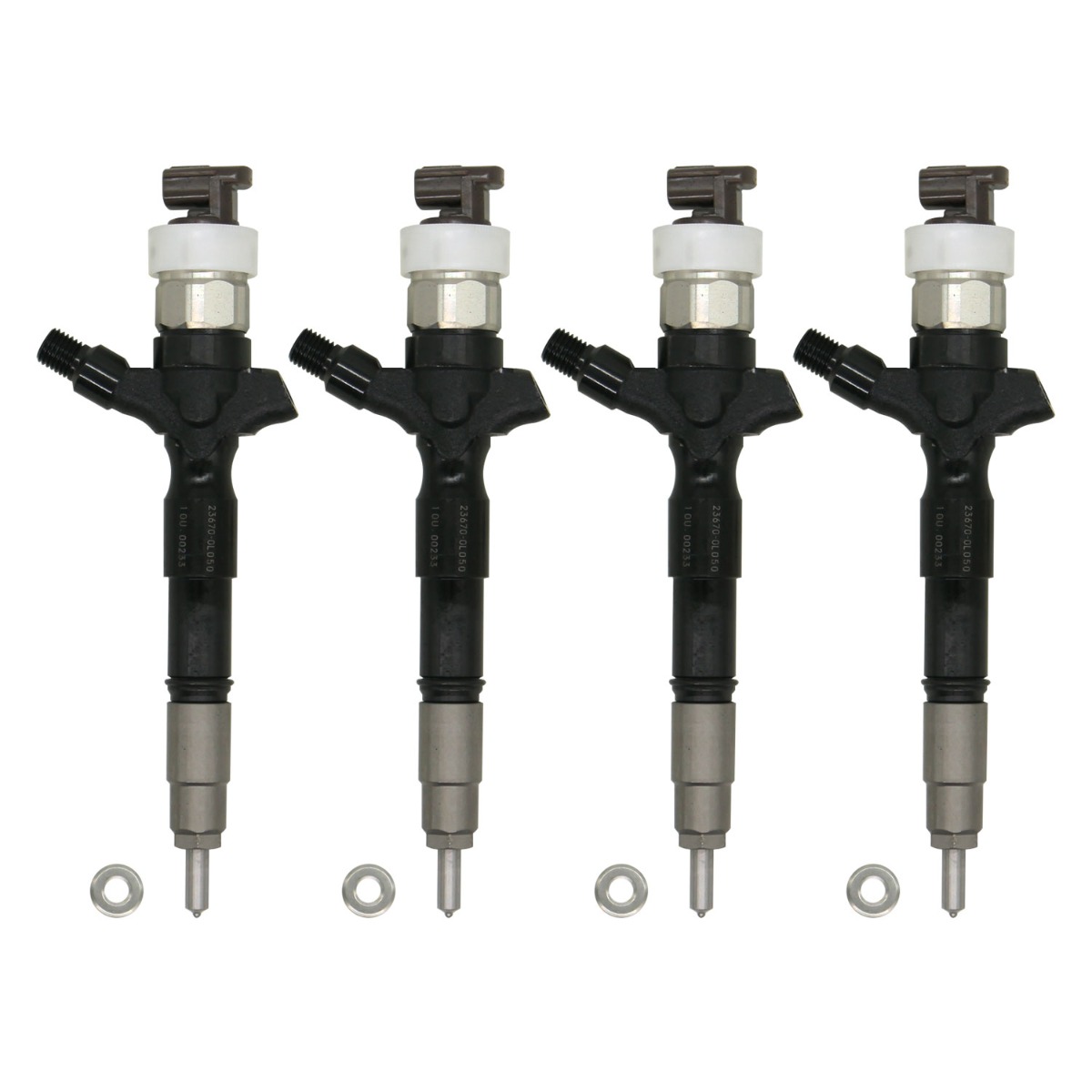 Injecteurs de Carburant Diesel 4 Pièces 23670-0L050 Pour Toyota