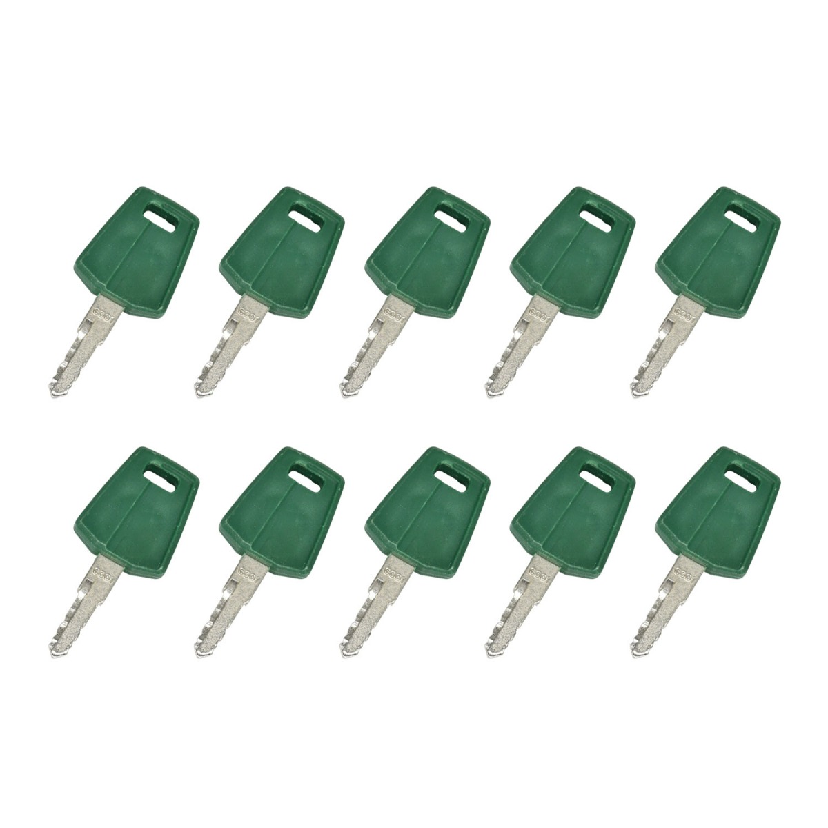 Pack de 10 clés de contact 11444208 pour Volvo