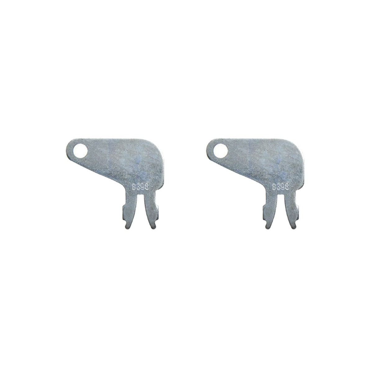 2 pièces clé de contact de l'interrupteur principal 8H-5306 pour Caterpillar