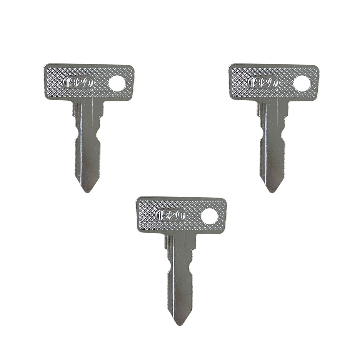 Pack de 3 Clés de Contact AM10079 Pour Club Car