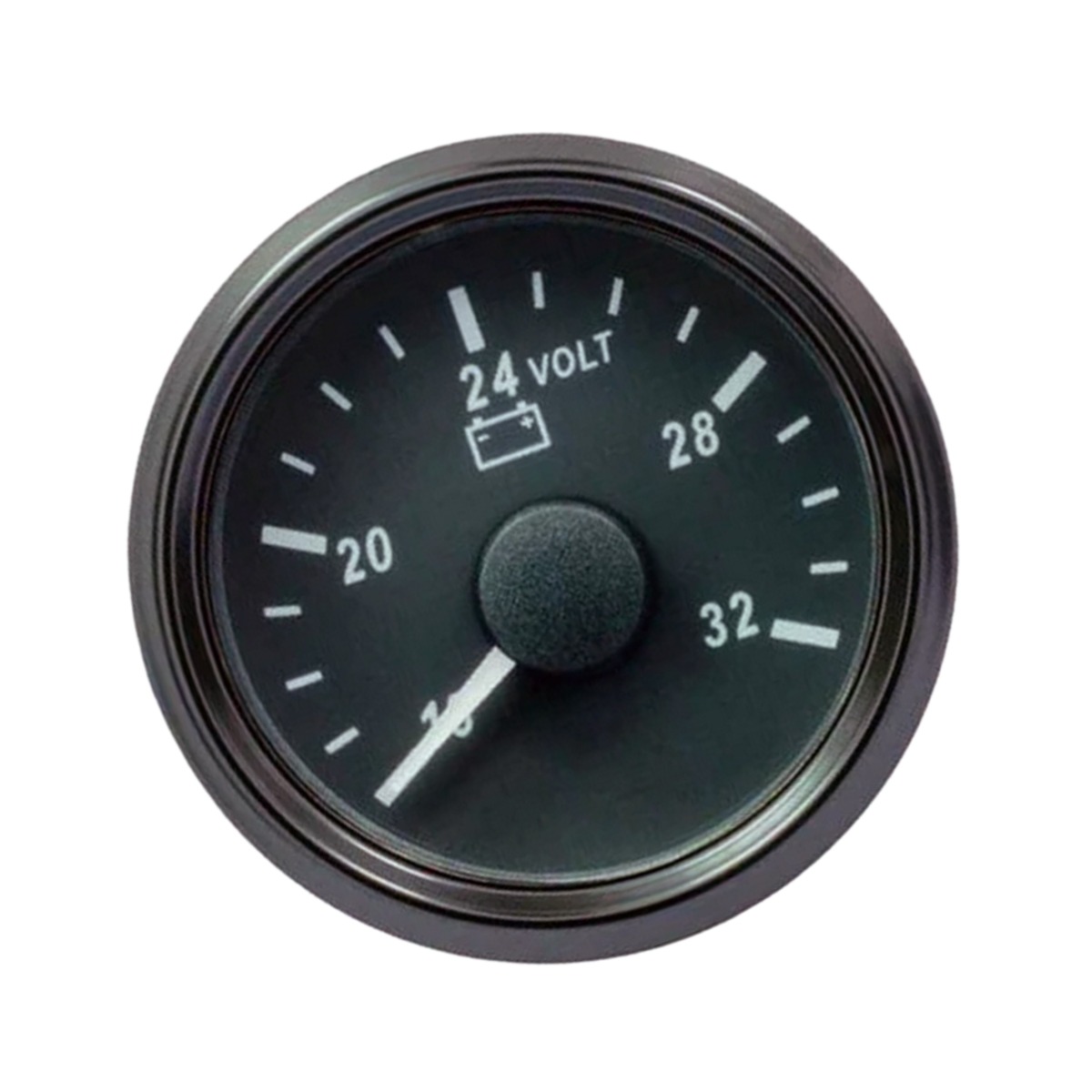 Voltmètre 24V 16-32V 52mm 2 ", voltmètre avec rétro-éclairage