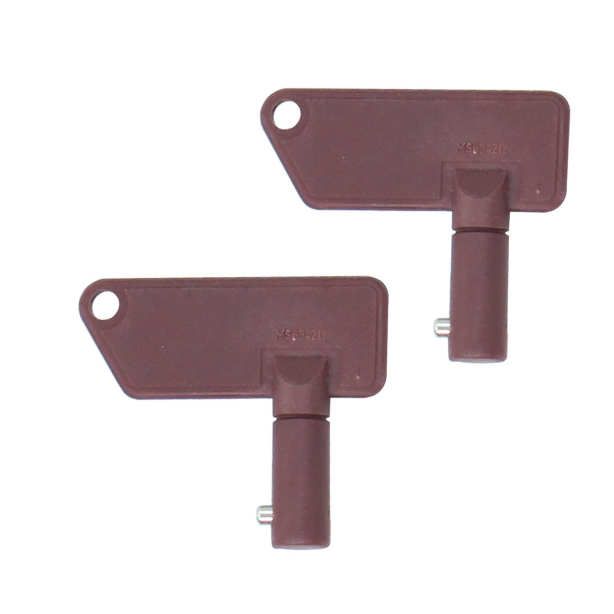 2PCS Clé de contact du coupe-batterie 87185 pour Terex