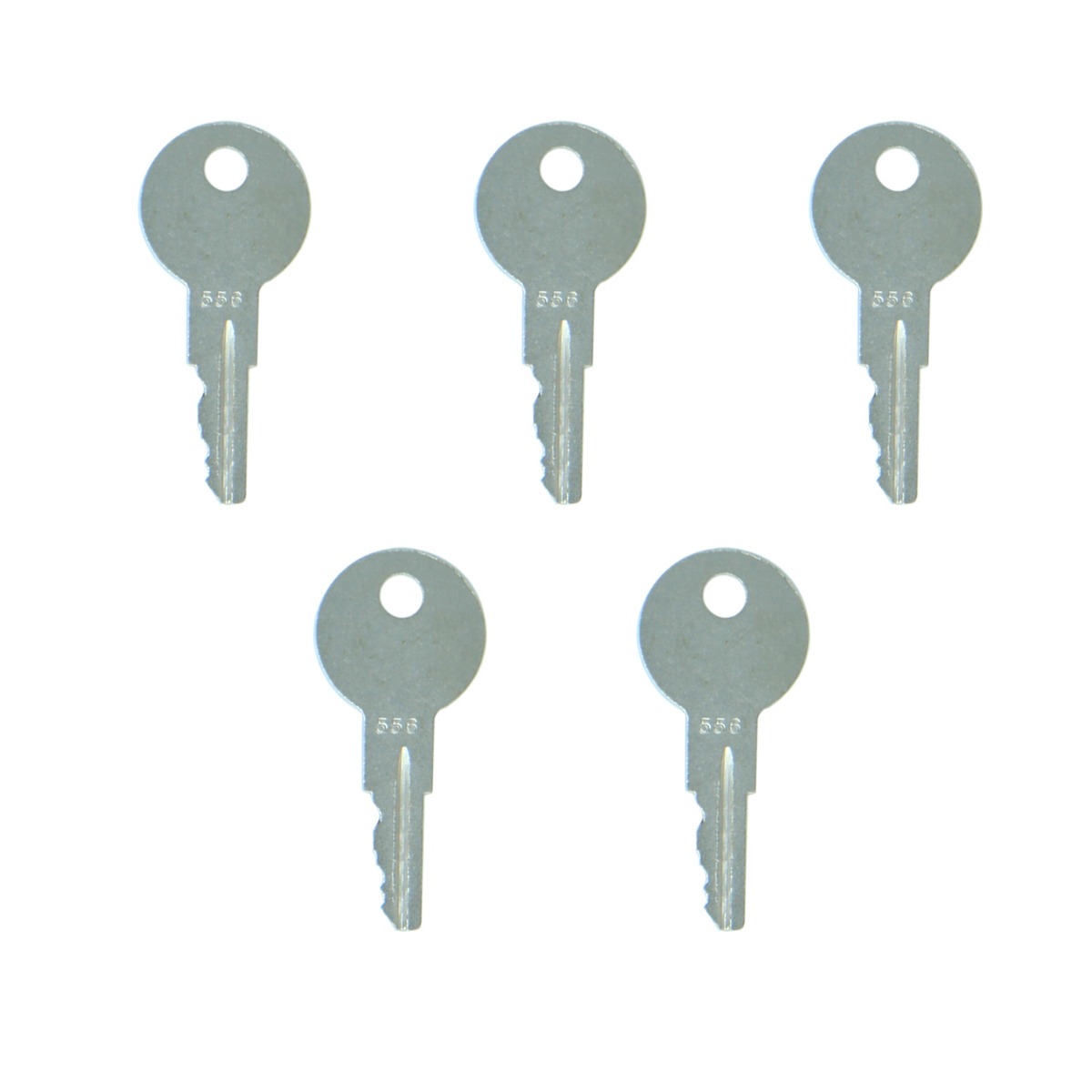5 pièces clé de contact 642628 pour New Holland