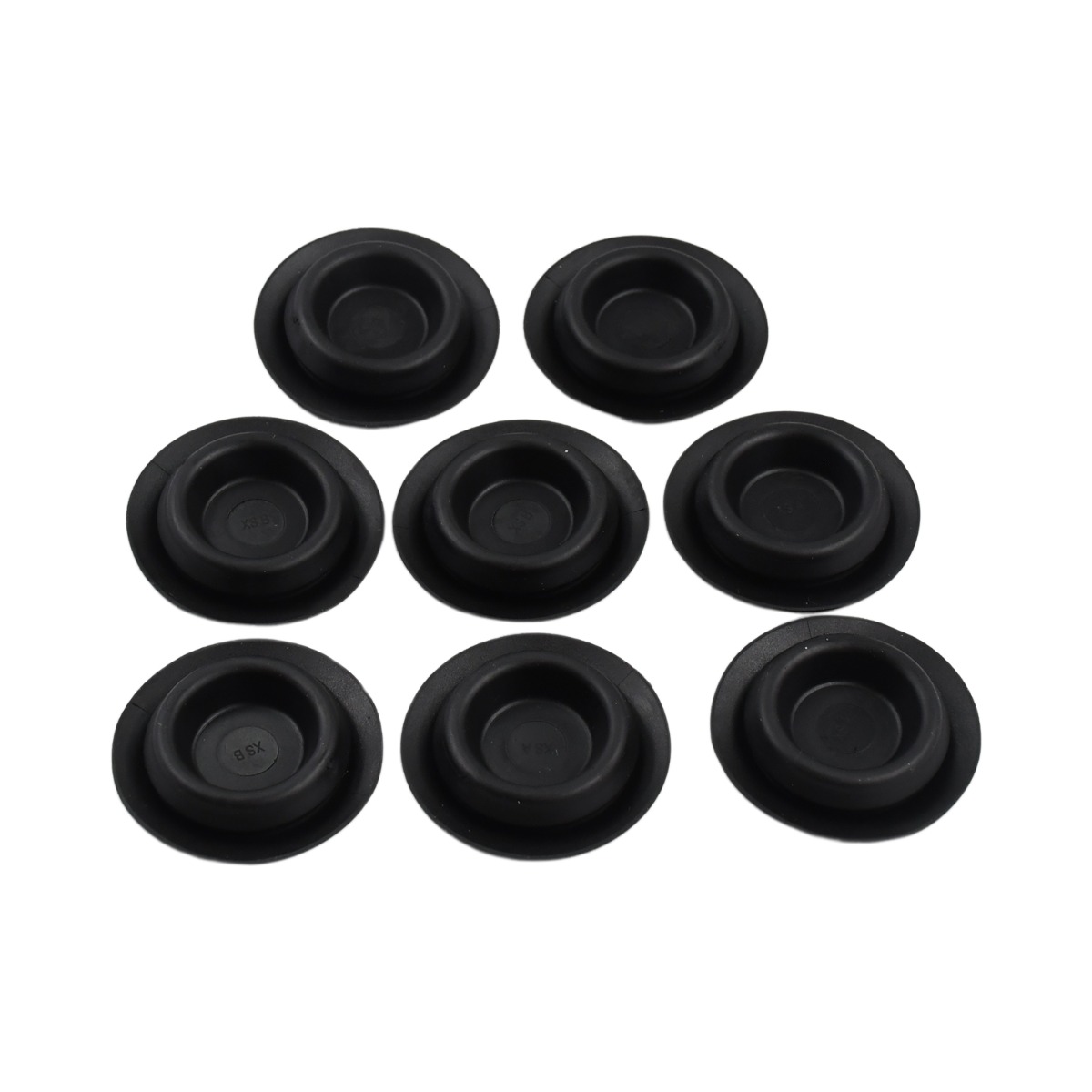 8 pièces Bouchon de vidange en caoutchouc 55177482AA pour Jeep
