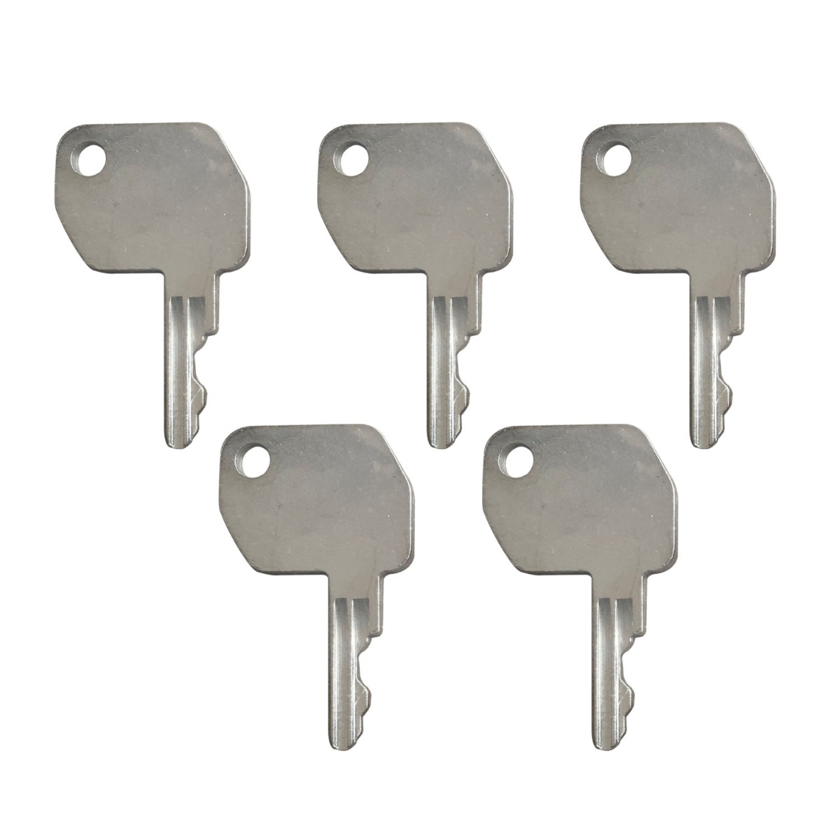 5 pièces Clé de contact ELI80-0121 pour Ford