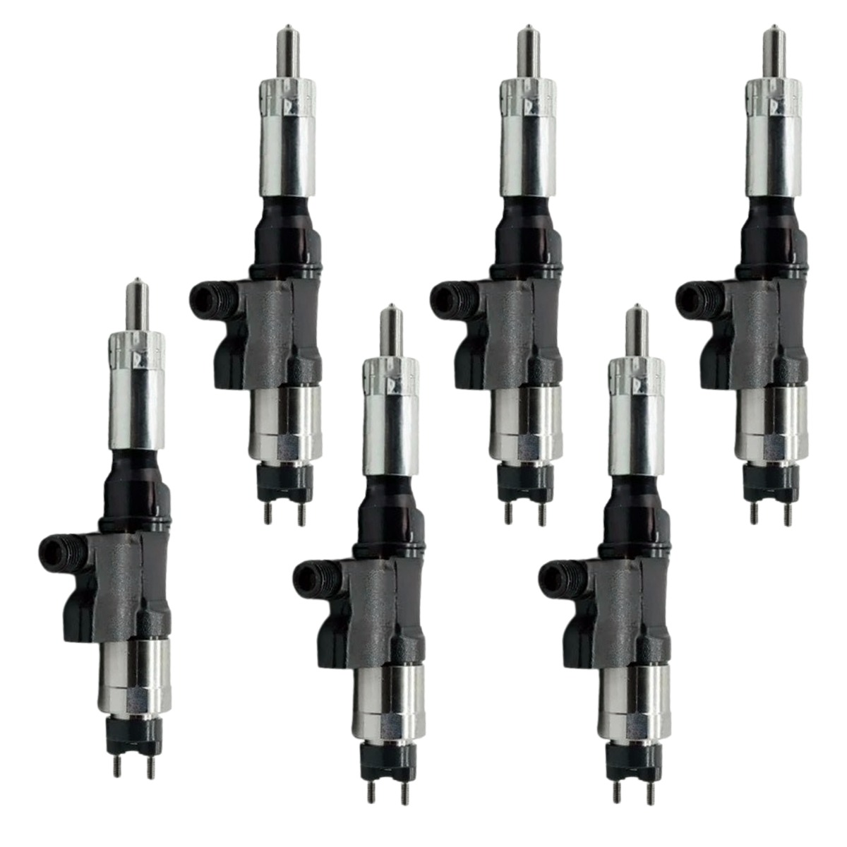 Injecteur de carburant 6 pièces 095000-6382 095000-6384 8-97609790-2 8-97609790-4 pour Isuzu