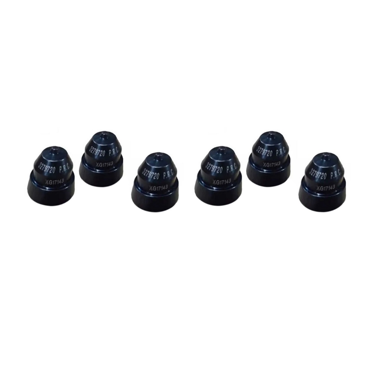 Lot de 6 coupelles de cône d'injecteur 3073570 pour Cummins