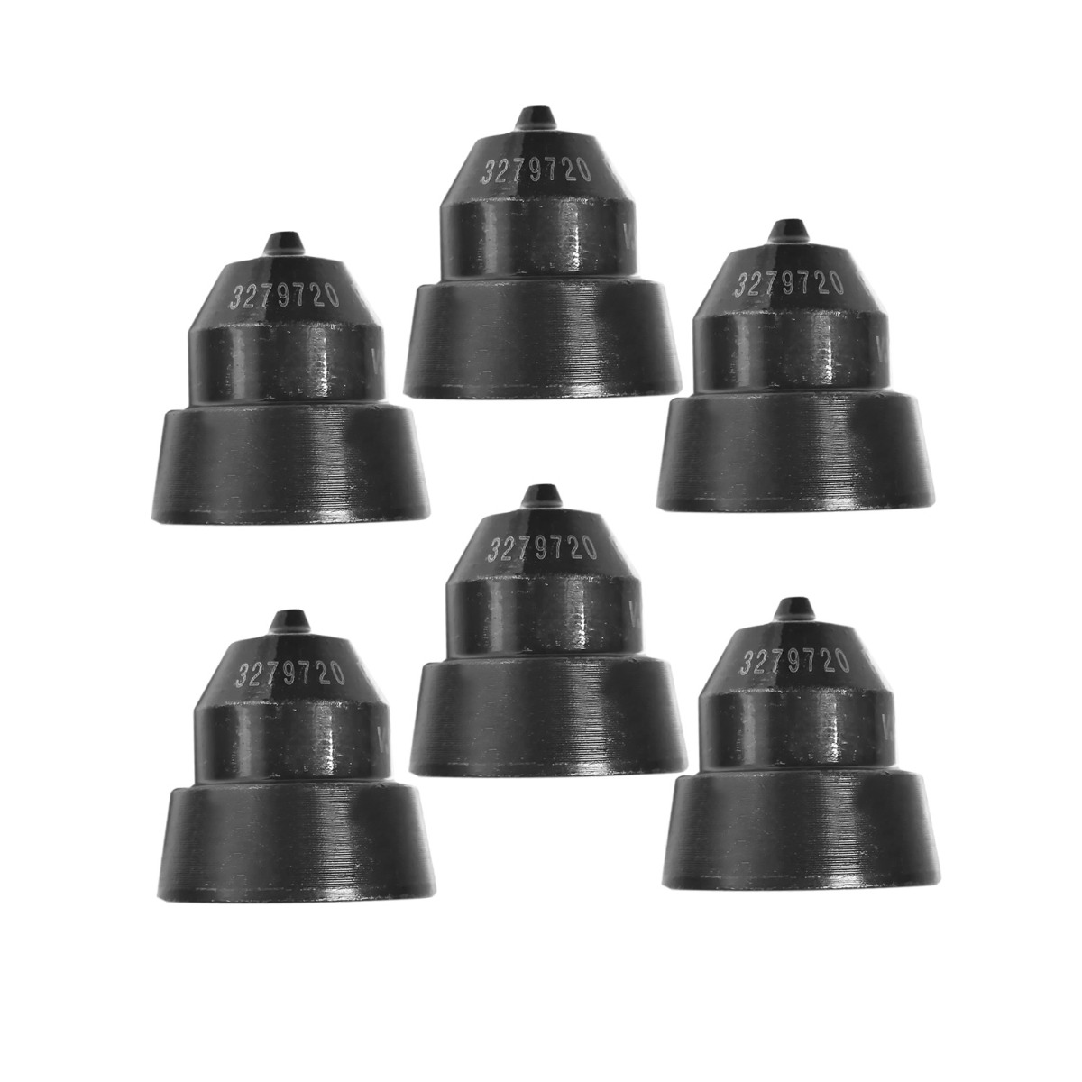 Lot de 6 coupelles de cône d'injecteur 3071648 pour Cummins