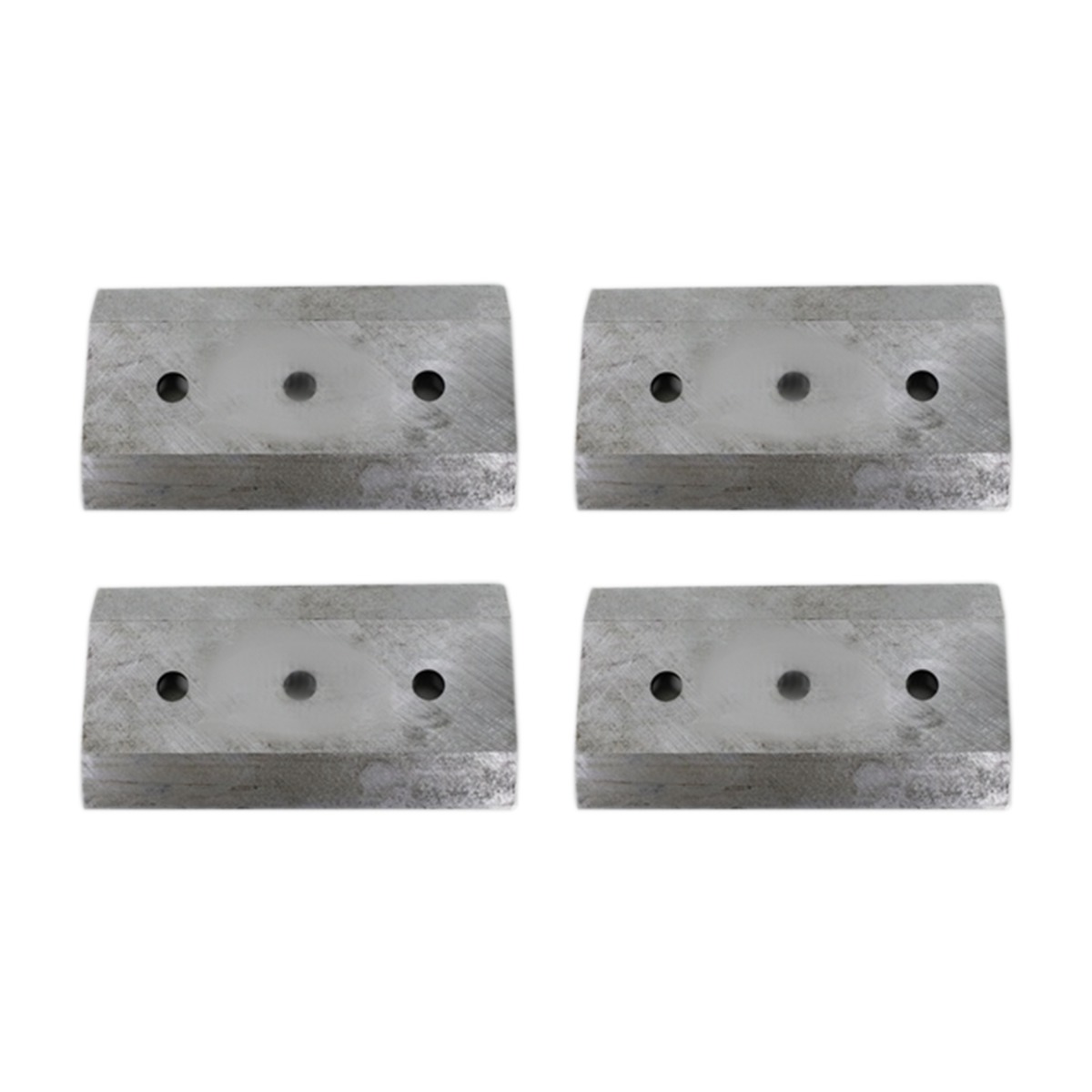 4 lames de déchiquetage de broussailles avec trous de boulon de 1/2'' 900-9902-00 pour Bandit