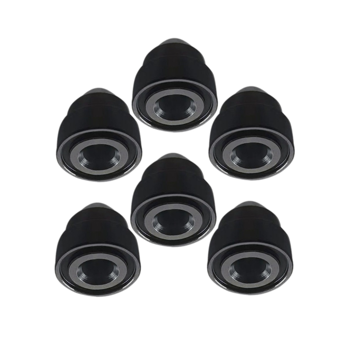 Lot de 6 coupelles de cône d'injecteur 3074254 pour Cummins
