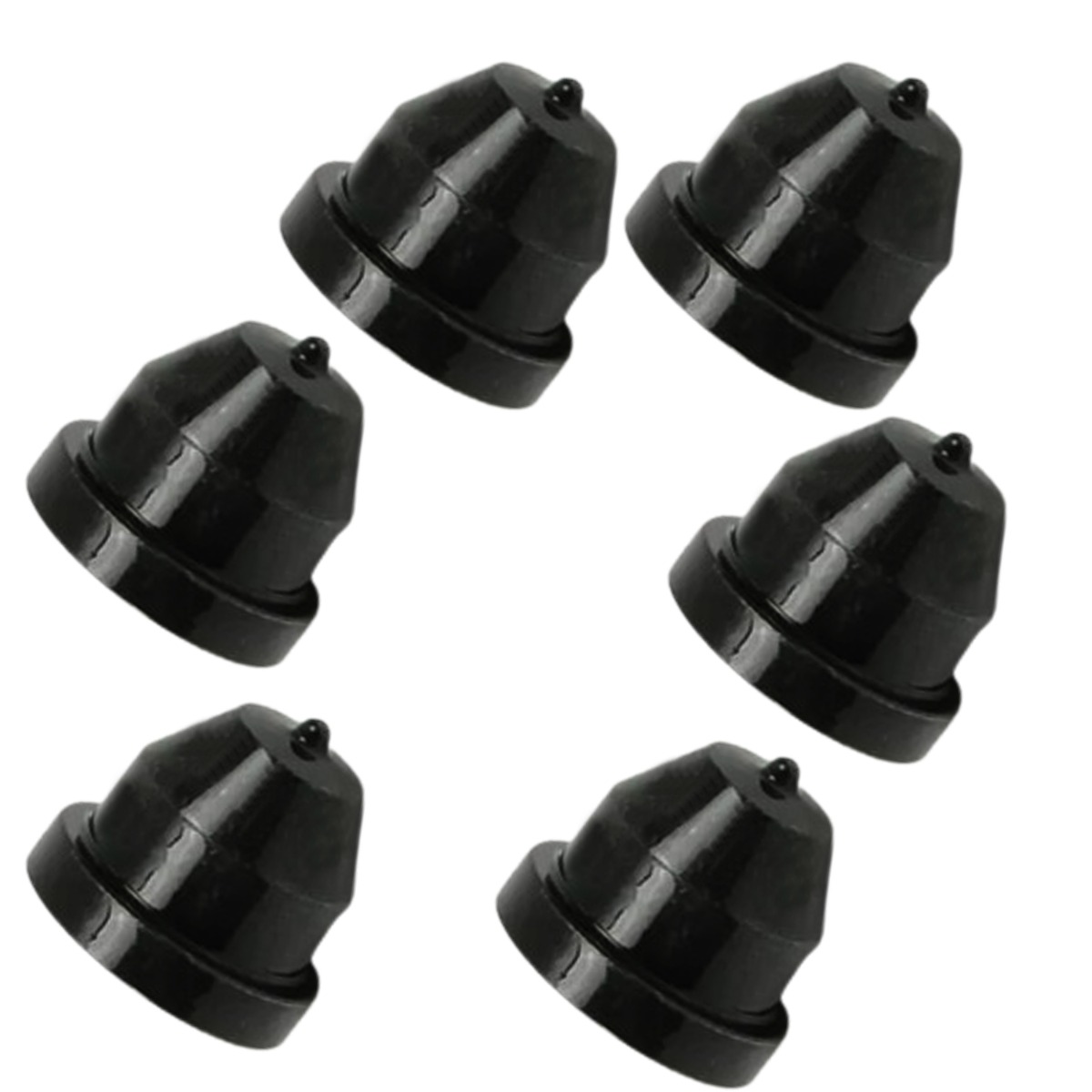 Lot de 6 coupelles de cône d'injecteur 3069764 pour Cummins