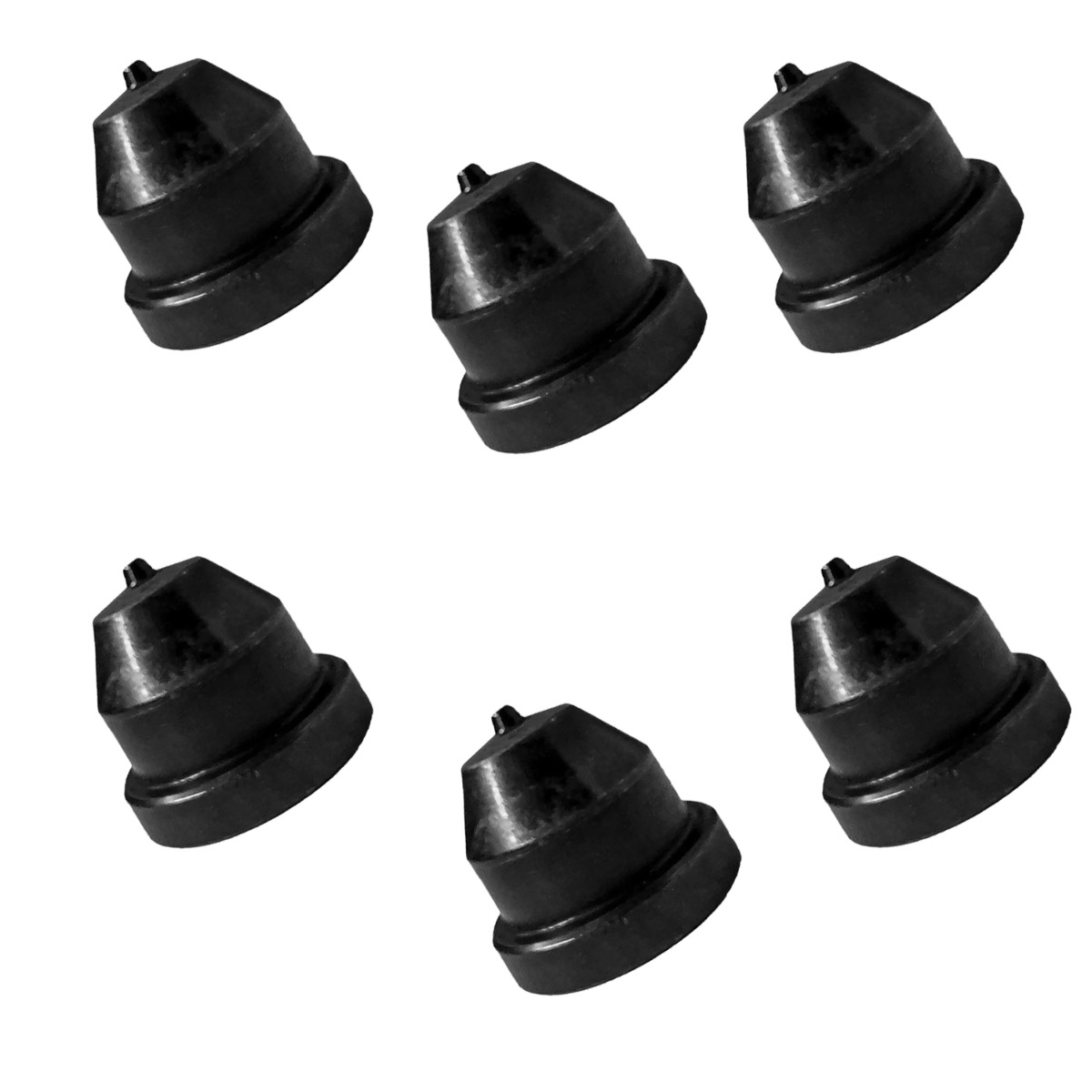 Lot de 6 coupelles de cône d'injecteur 3018814 pour Cummins