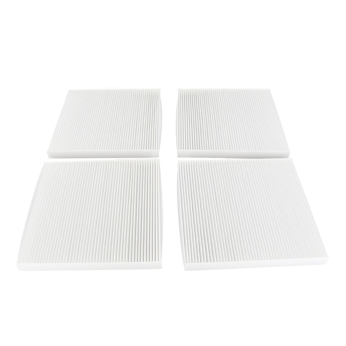 Lot de 4 filtres à air d'habitacle 91559 ABPN10G91559 PA4857 AF26235 P609422 CAF24003 BOA91559 pour Freightliner