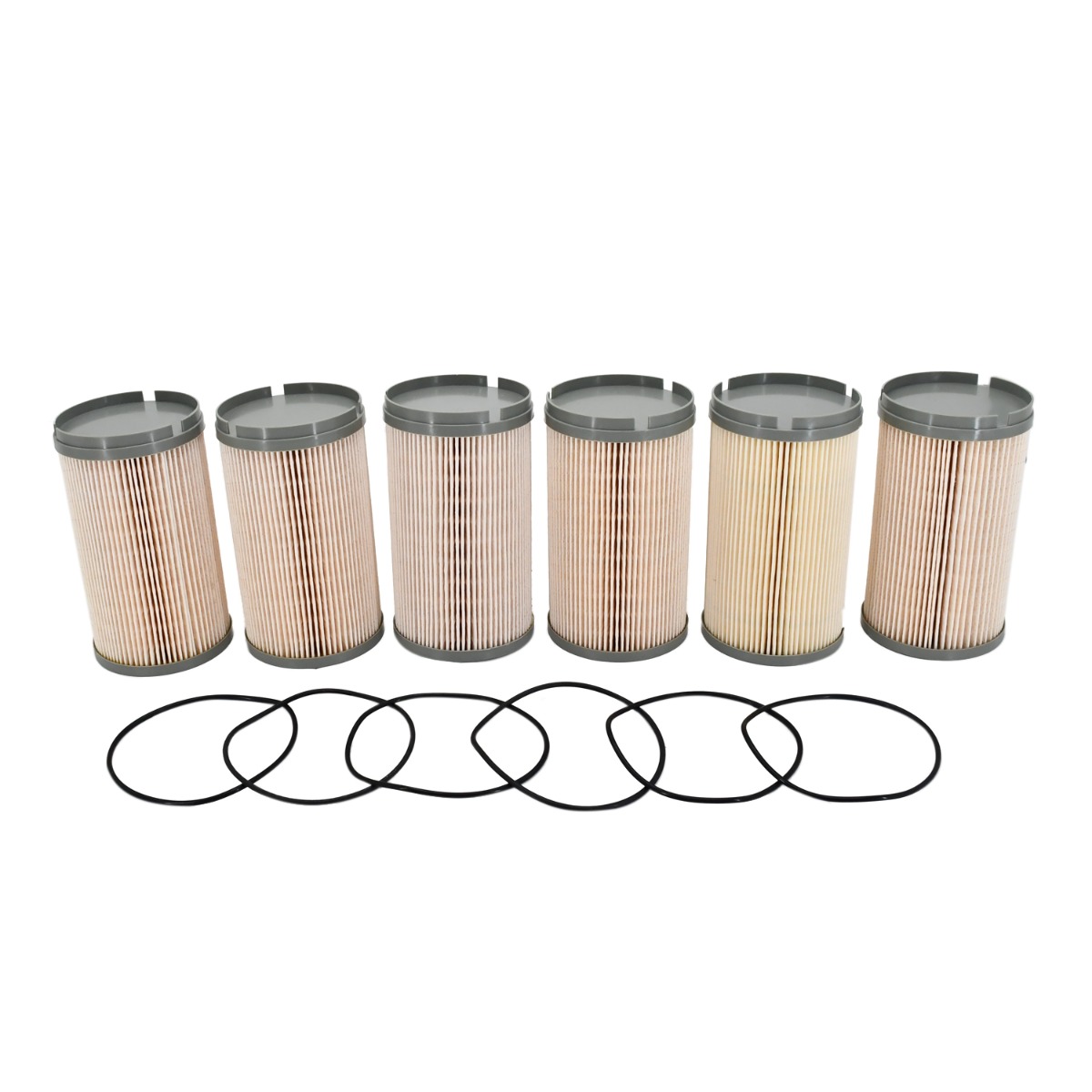 Lot de 6 éléments de filtre à carburant K37-1012 et K37-1029 pour Kenworth