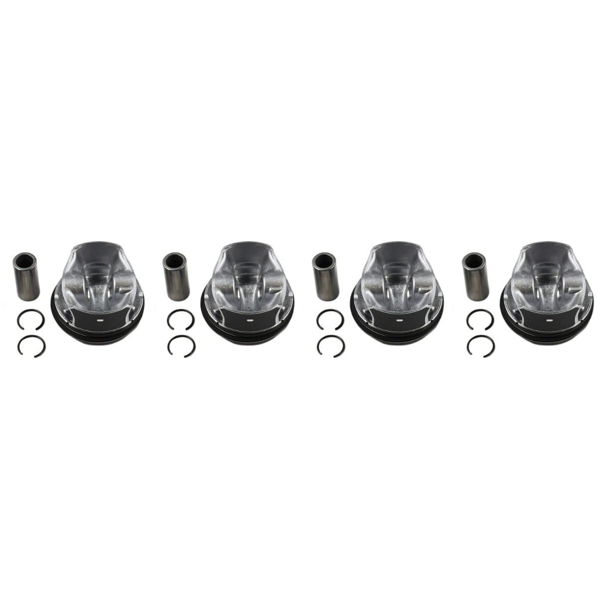 Ensemble piston et segment de piston pour moteur Ford B4164T 1,6 L, 4 pièces, CJ5Z6108A