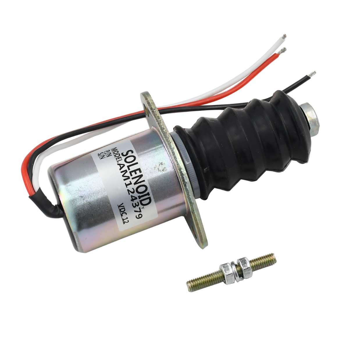 Solénoïde de coupure de carburant 12 V AM124380 AM124379 pour John Deere