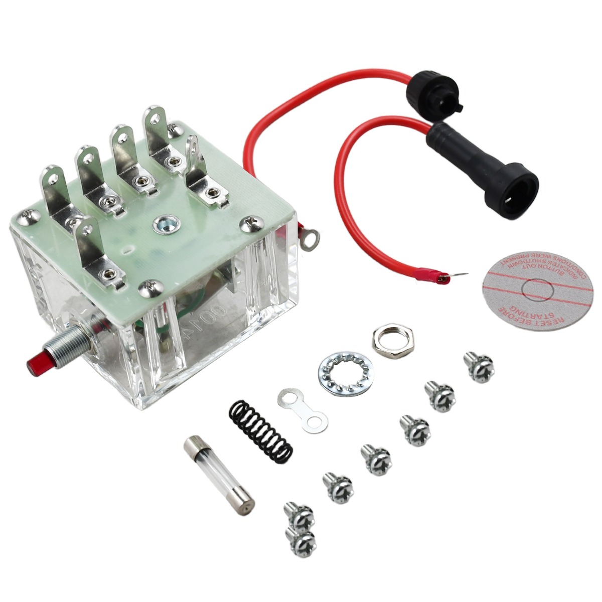 Interrupteur solénoïde 12 V 10 A 25700147 518APH-12 pour Murphy