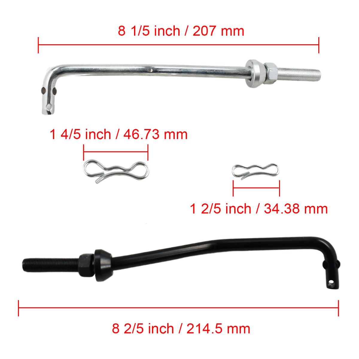 Kit de liaison de levage de plateau droit et gauche 139866 532139866 pour Husqvarna