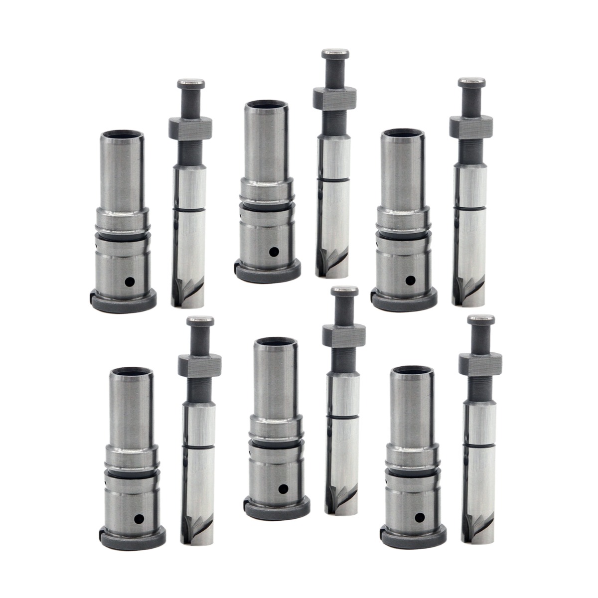Lot de 6 pistons de pompe d'injection P55 134101-7120 pour Mitsubishi