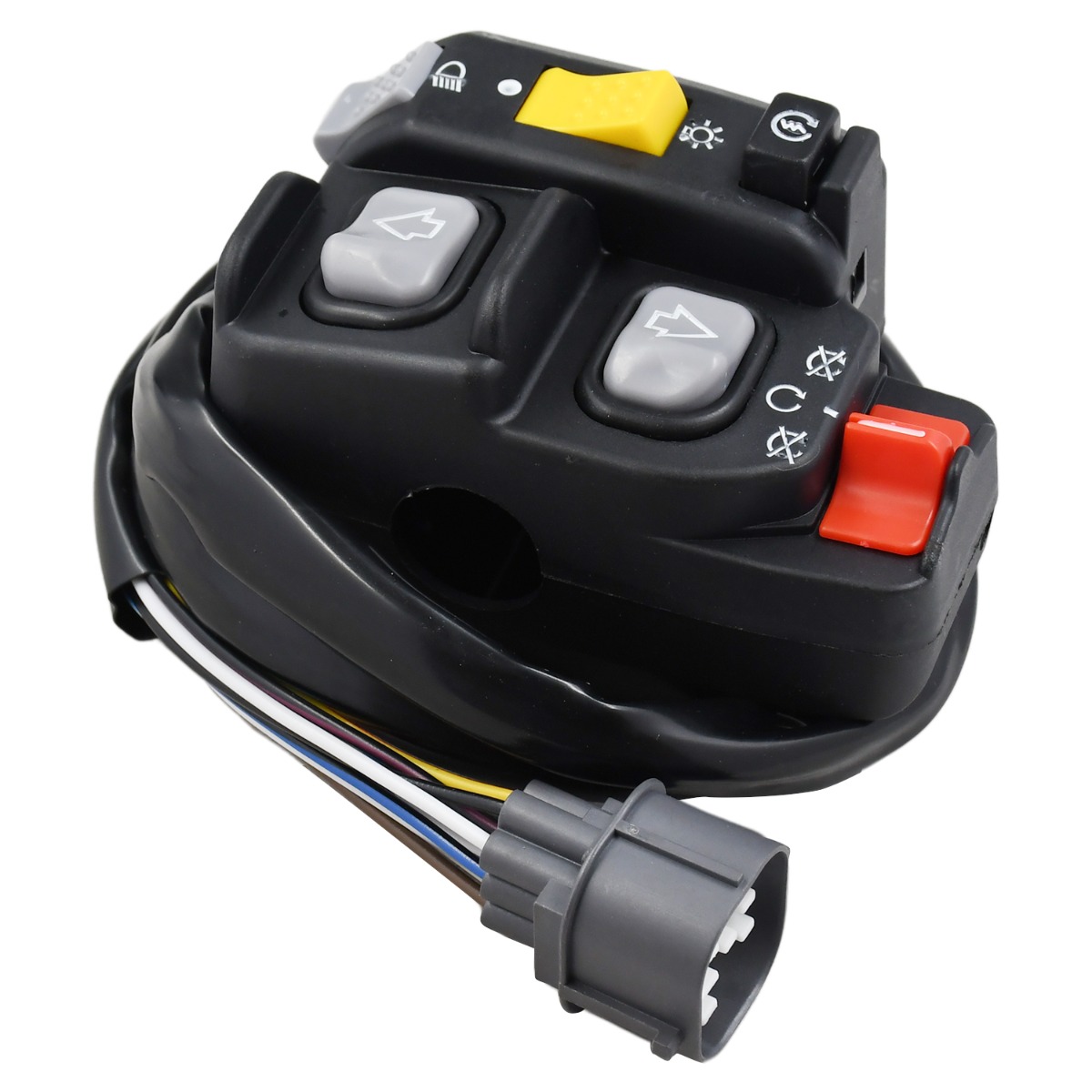 Interrupteur de guidon côté gauche 12 V 35200-HN7-003 35020-HN5-A10 pour Honda